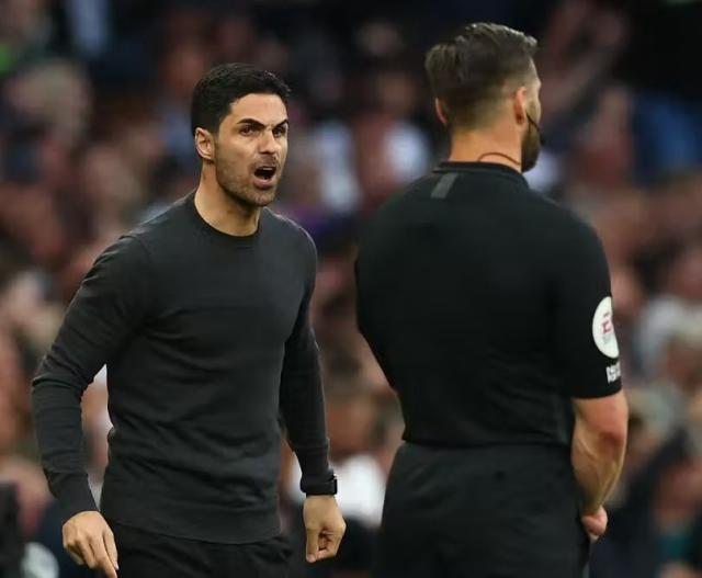 海洋之神590线路检测中心no1-阿尔特塔：裁判毁掉精彩比赛 如果直说恐禁赛6个月